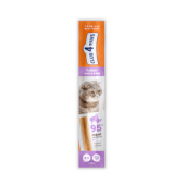 Високопротеиново лакомство за котки CLUB 4 PAWS Premium meaty stick месен стик с Пеушко и агнешко